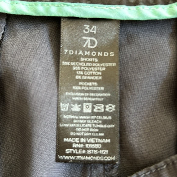 7 Diamonds men’s casual shorts - Picture 5 of 9